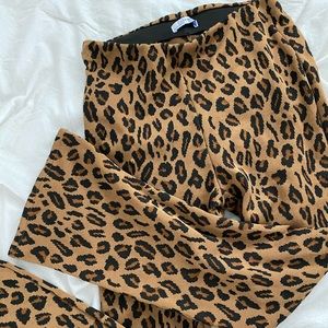 Cheetah pants from Zara